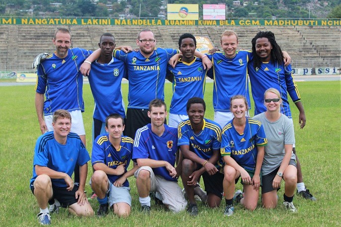 Sporting for fun at Mwanza, Play football - sporting tourism